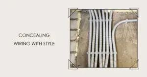 Read more about the article Concealing Wiring with Style: Running Conduit Behind Drywall