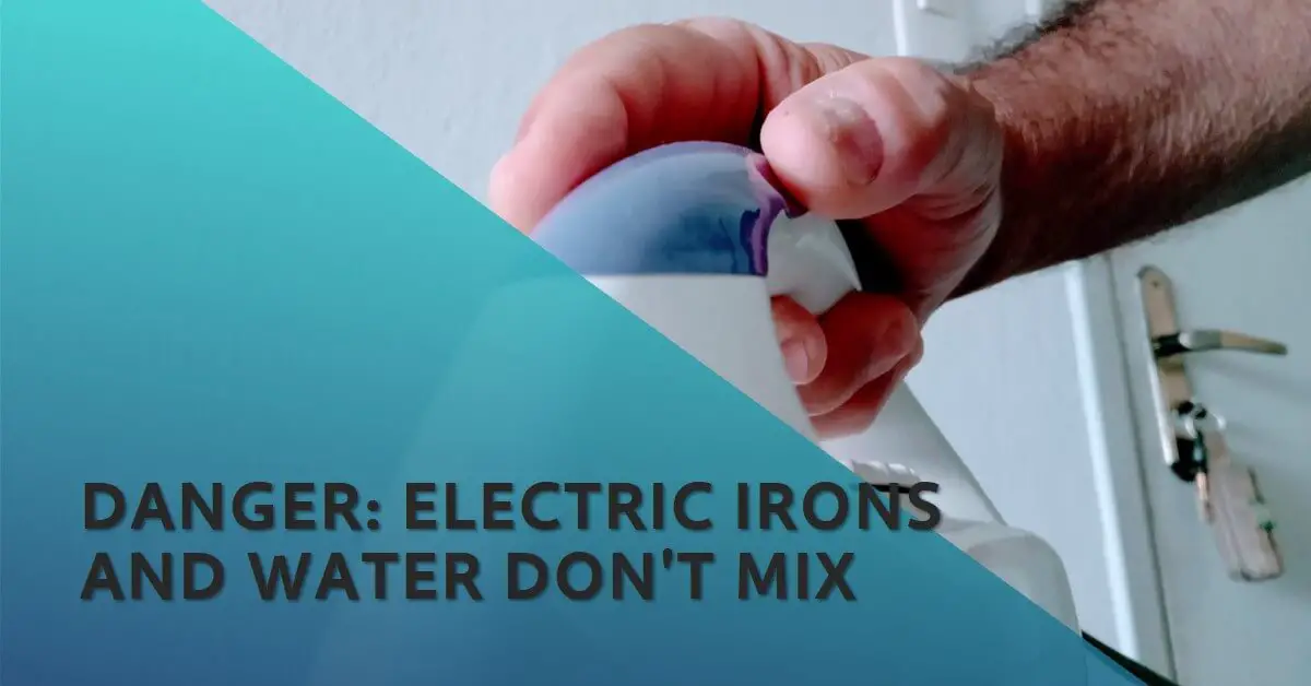 Read more about the article Oops! What if Your Electric Iron Takes a Dip in Water?