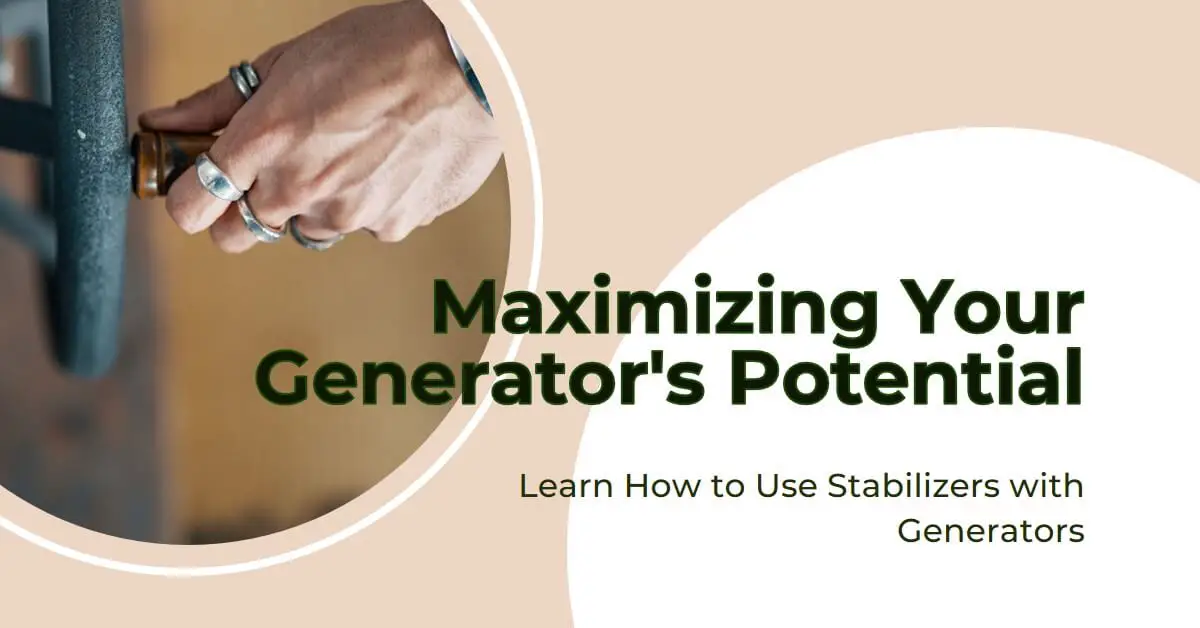 Read more about the article Voltage Stability Made Easy: Using Stabilizers with Generators